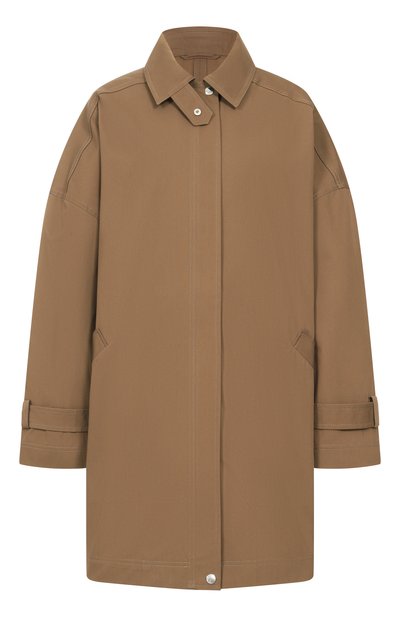 Женский хлопковый плащ TOTEME, арт. 253-WR00220-FB0490