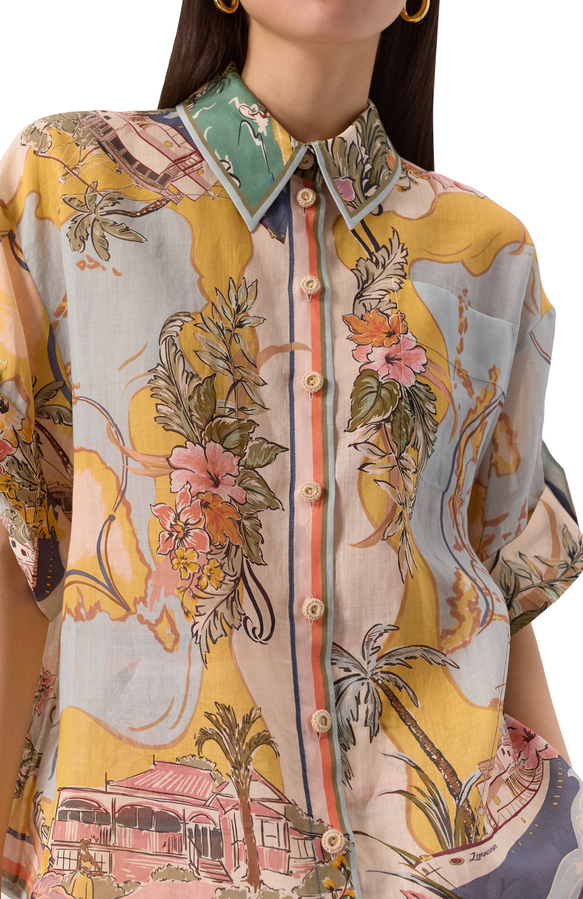 Рубашка ZIMMERMANN, арт. 1785TRS253, фото 5