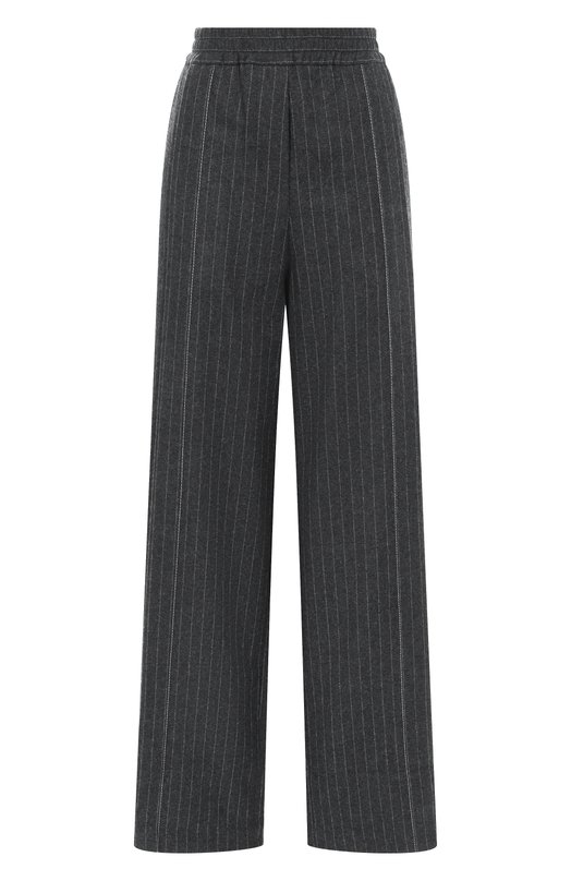 Брюки из шерсти и хлопка Isabel Benenato DW42F25 Серый DW42F25