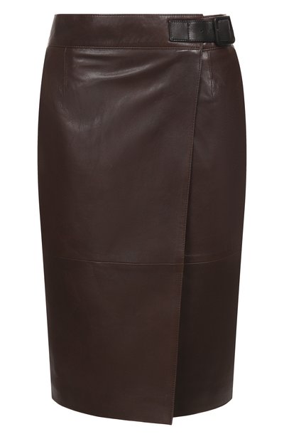 Женская кожаная юбка VENERA M., арт. E-40