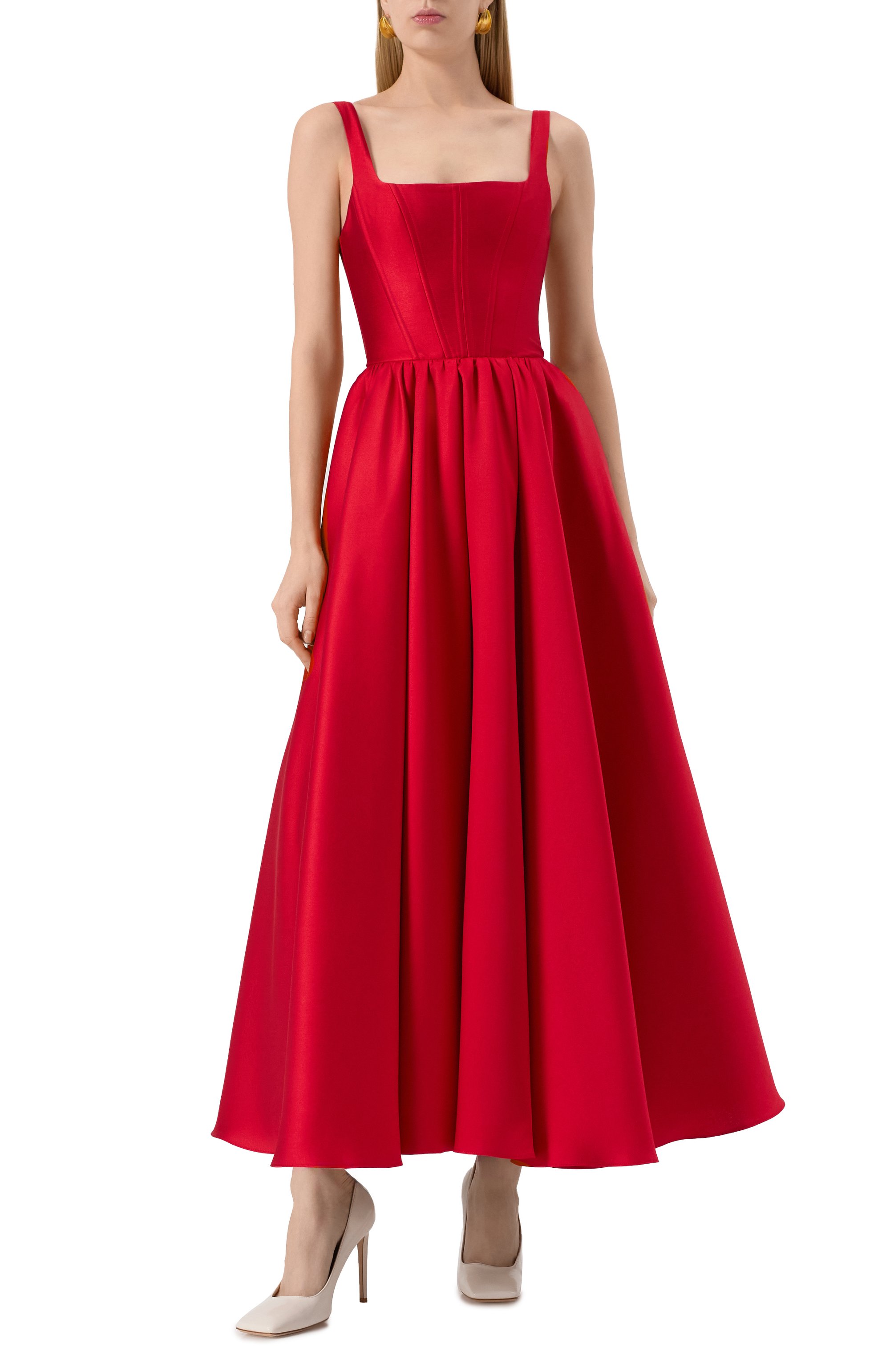 Атласное платье ALINE, арт. AL154509, фото 2