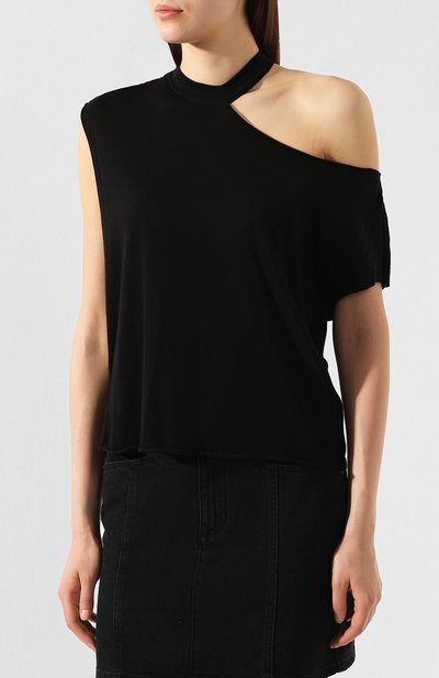 Топ из смеси хлопка и кашемира RTA, арт. WU928-863WID0W, фото 3