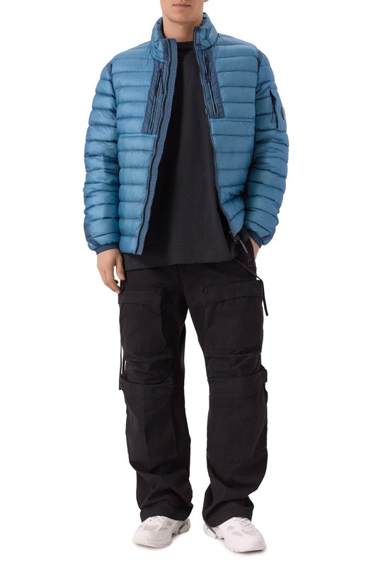 Пуховик C.P. Company 19CM0W030A110416A Голубой  19CM0W030A110416A Фото 2