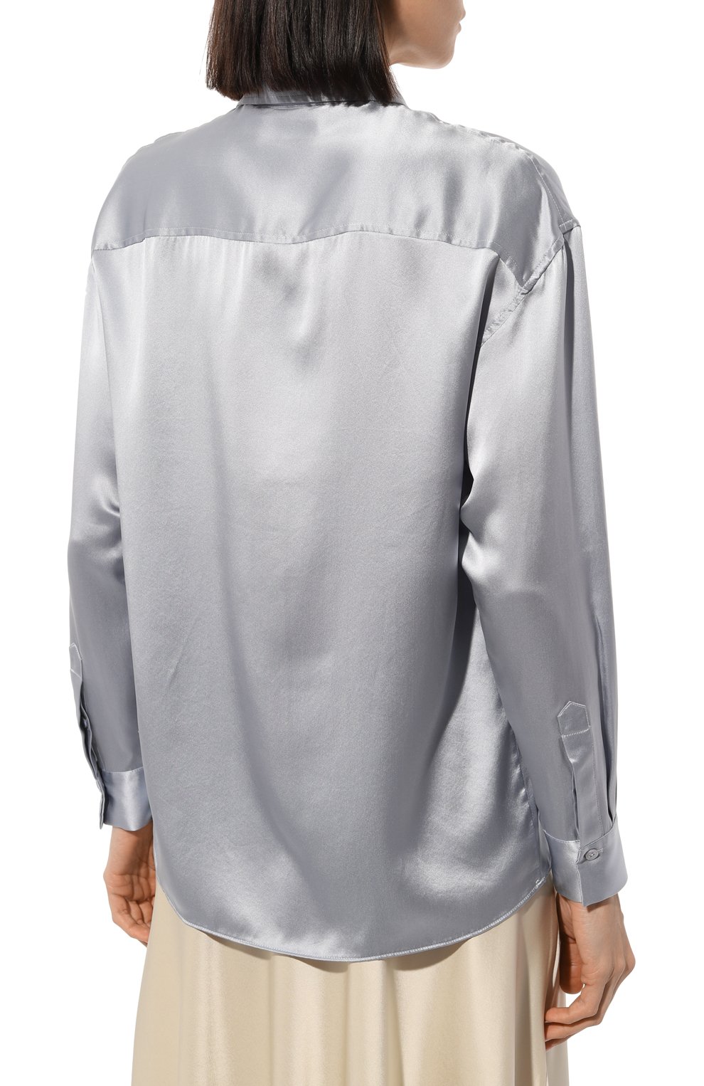 Атласная рубашка JACOB LEE, арт. WSS10823GD, фото 4
