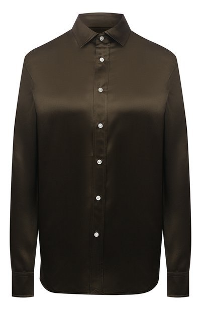 Атласная рубашка POLO RALPH LAUREN, арт. 211798122, фото 1