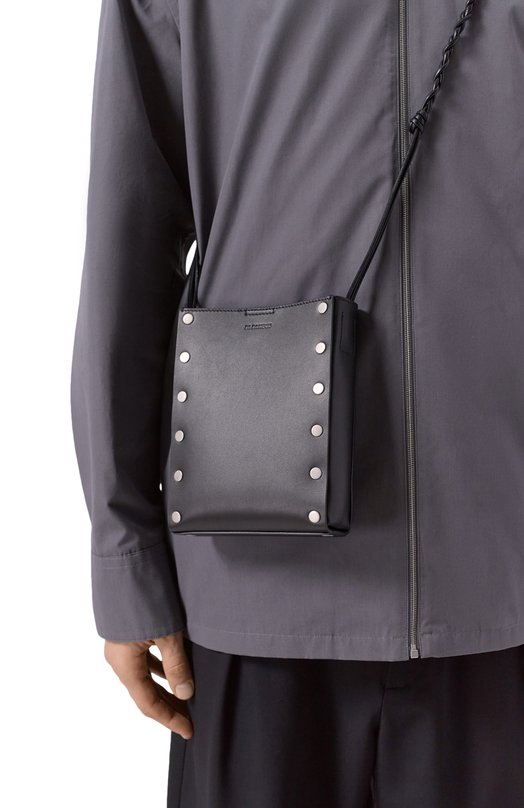 Кожаная сумка Jil Sander J26WG0065-P8506 Чёрный  J26WG0065-P8506 Фото 2