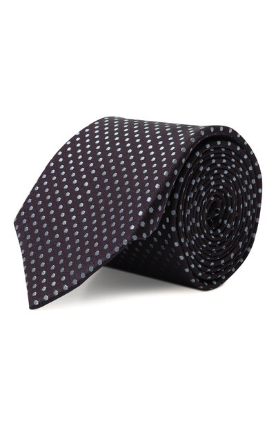 Мужской шелковый галстук CANALI, арт. 18/HJ04040