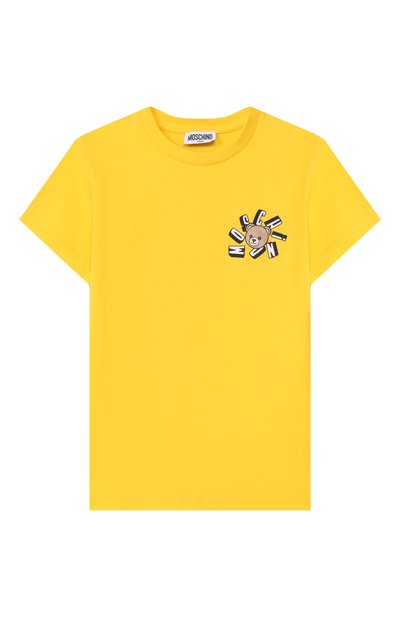 Хлопковая футболка MOSCHINO, арт. HUM050/LAA03_001