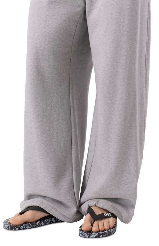 Шлепанцы Off Stamp Off-White 0MI0001F25MAT001 Чёрный  0MI0001F25MAT001 Фото 3