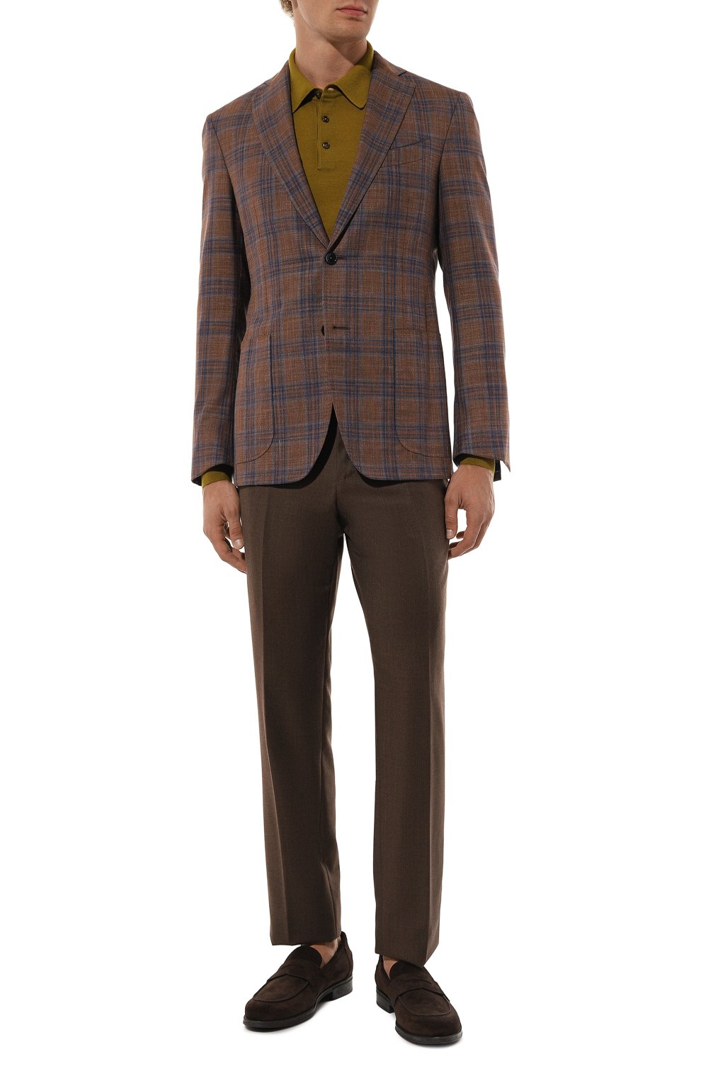 Пиджак из ш�ерсти и шелка ZILLI, арт. MNT-VG2F-2-C6211/M001, фото 3