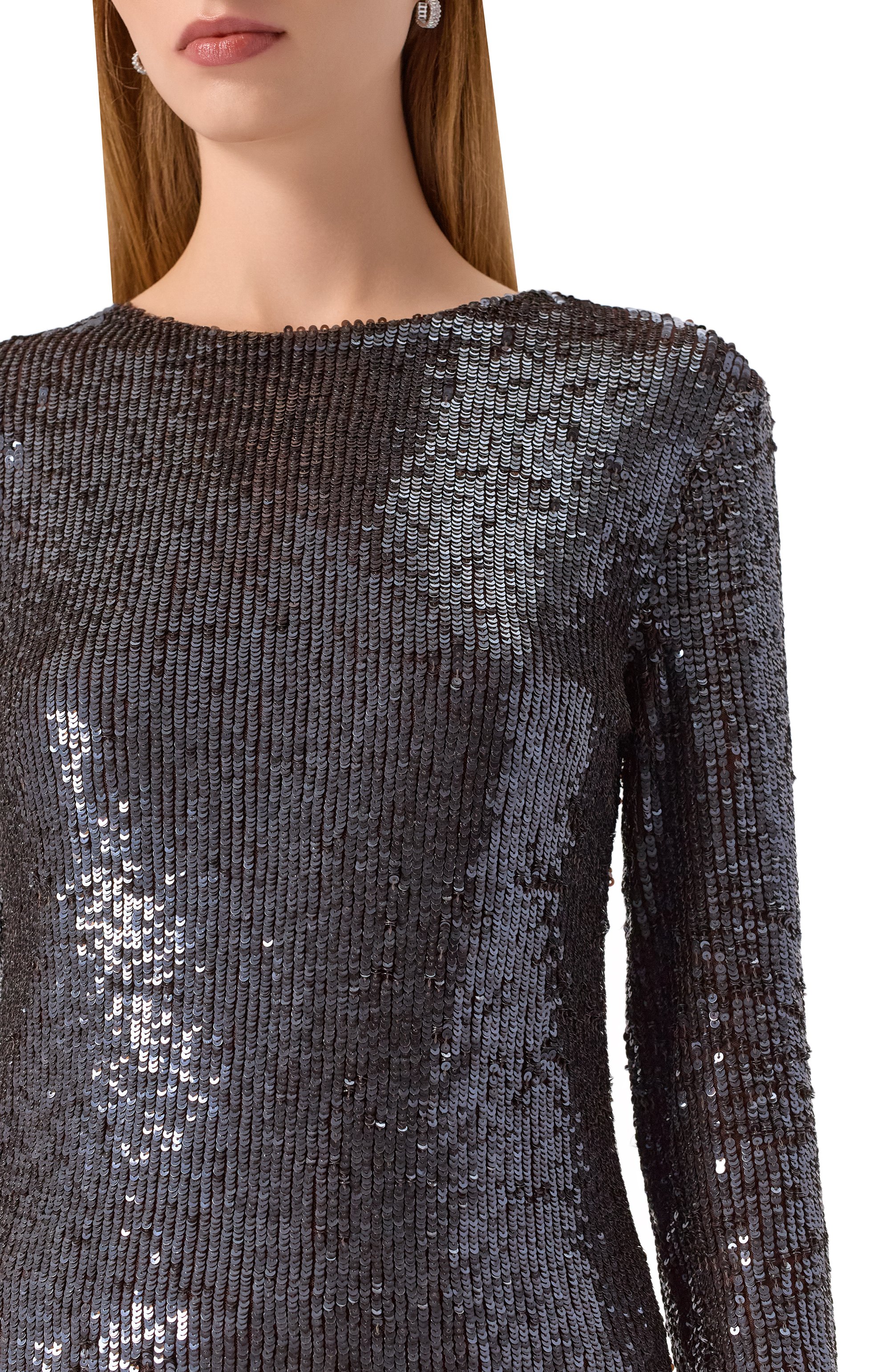 Топ с отделкой пайетками P.A.R.O.S.H., арт. G0NG25-D311677, фото 5