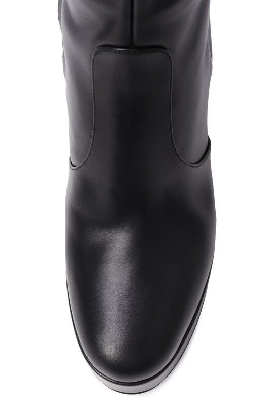 Кожаные сапоги Portree Gianvito Rossi G80177.70RIC.VGINER0 Чёрный  G80177.70RIC.VGINER0 Фото 6