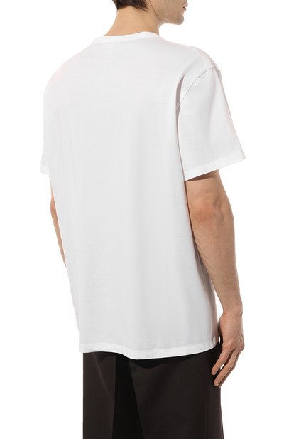 Хлопковая футболка ALEXANDER MCQUEEN, арт. 727277 QUZ17, фото 4