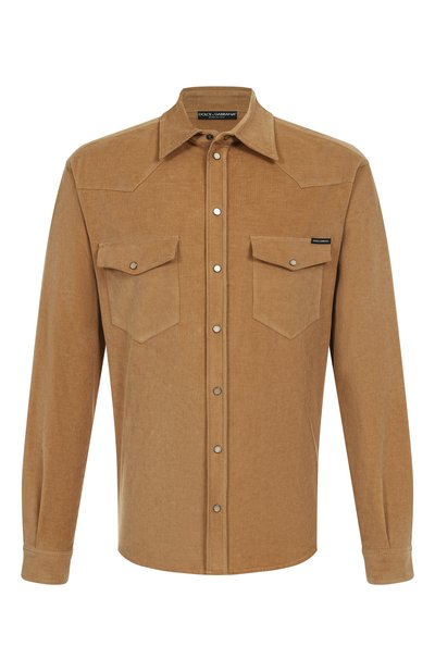 Мужская вельветовая рубашка DOLCE & GABBANA, арт. G5MA1T/GJ589