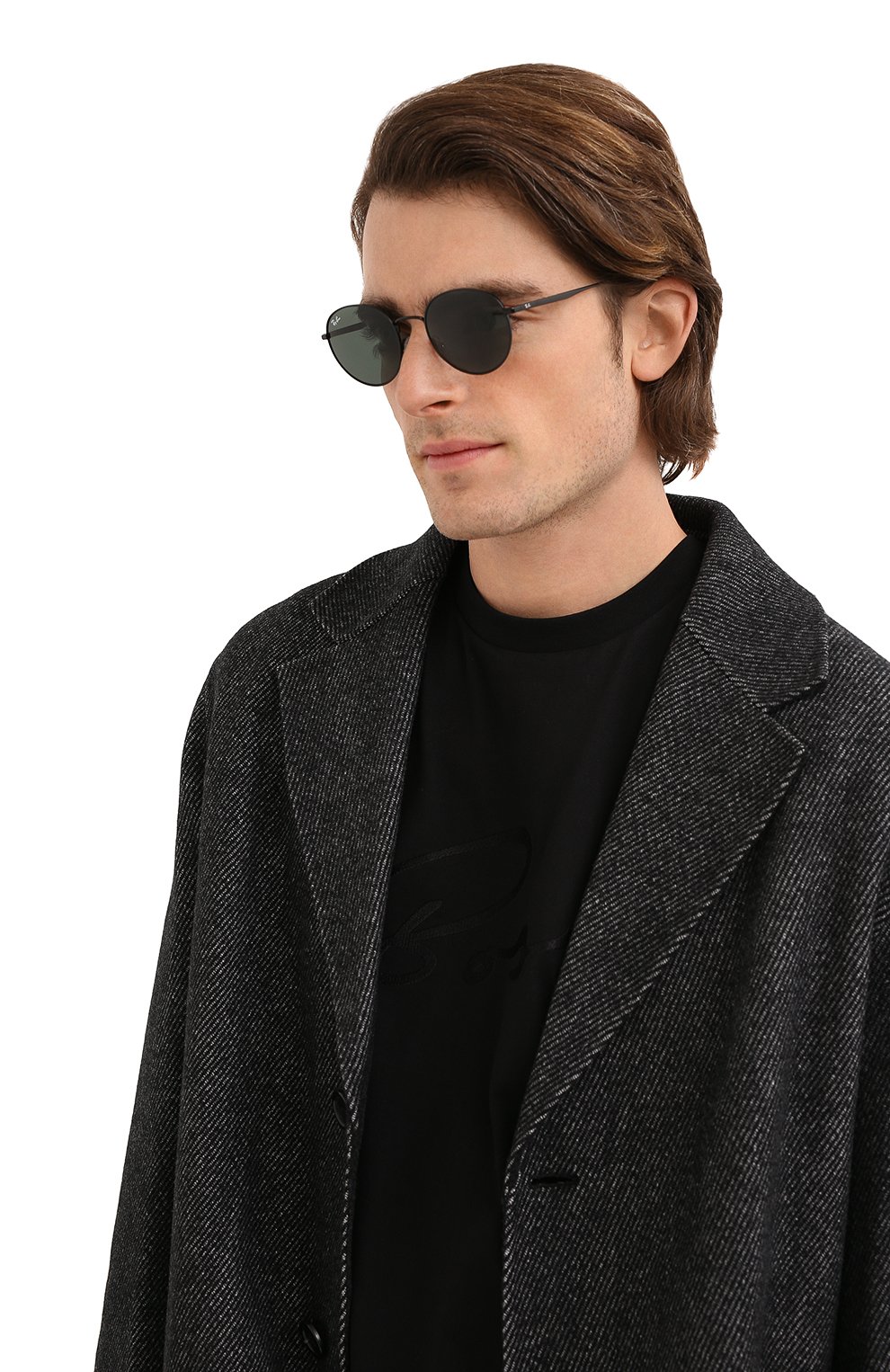 Солнцезащитные очки RAY-BAN черного цвета по цене 16400 руб., арт. 3681-002/71, фото 3 Солнцезащитные очки RAY-BAN, арт. 3681-002/71, фото 3
