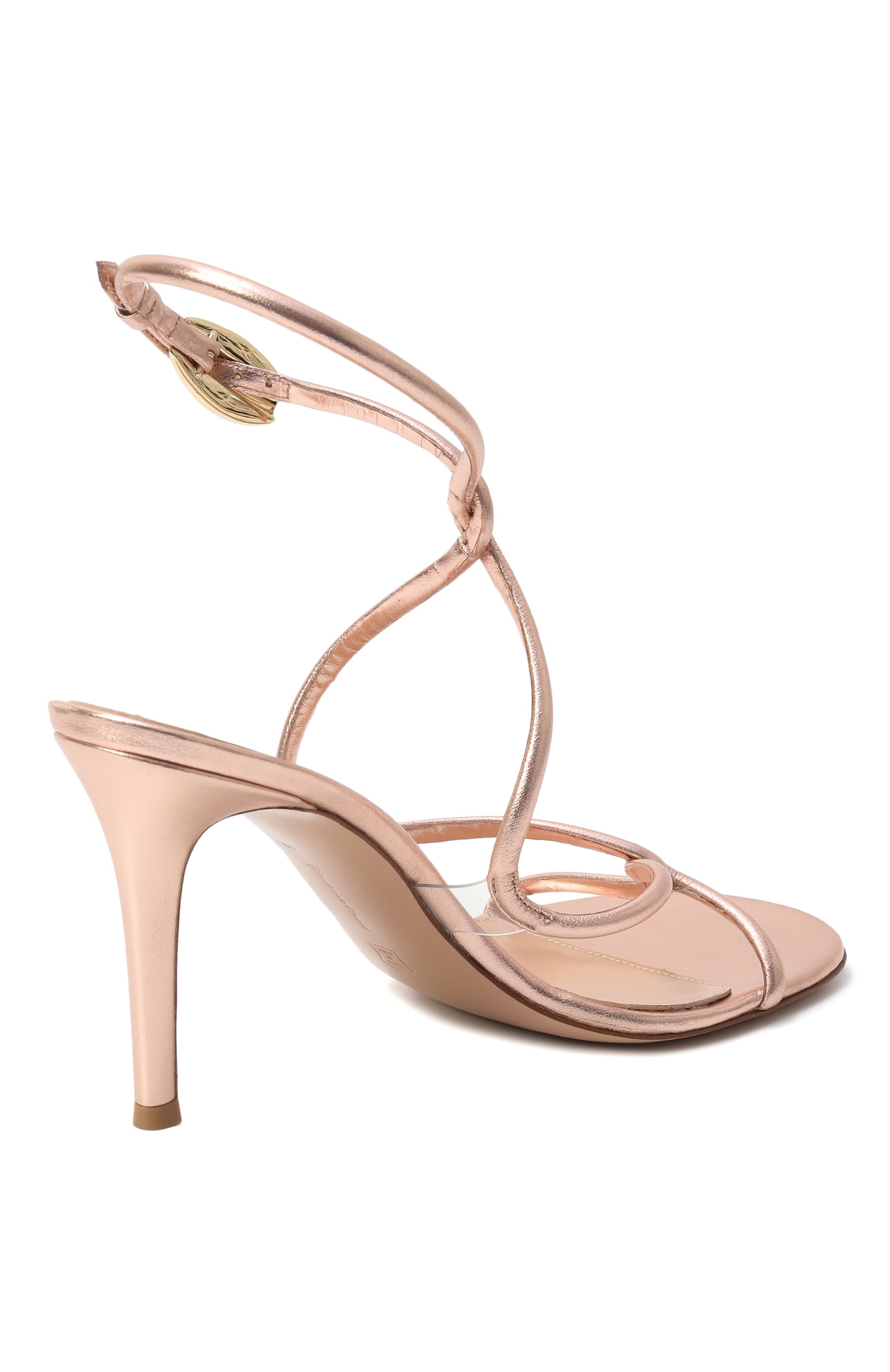 Кожаные босоножки black mamba 85 GIANVITO ROSSI, арт. G32575.85RIC.NIGPEHT, фото 5