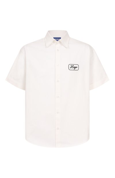 Мужская хлопковая рубашка HUGO BLUE, арт. 50539100