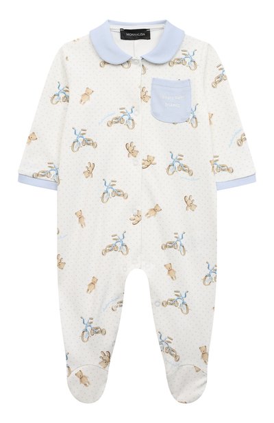 Хлопковый комбинезон MONNALISA, арт. 22B200, фото 1