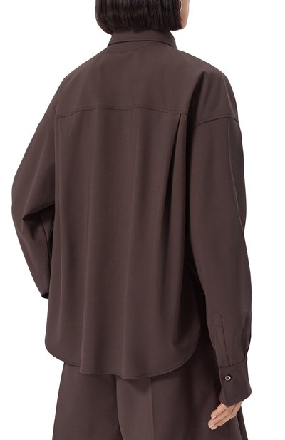 Шерстяная рубашка BRUNELLO CUCINELLI, арт. MPW07NB206, фото 4