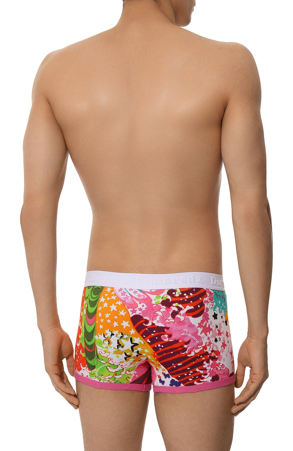 Хлопковые боксеры DSQUARED2 разноцветного цвета по цене 19950 руб., арт. D9LD95210, фото 3 Хлопковые боксеры DSQUARED2, арт. D9LD95210, фото 3