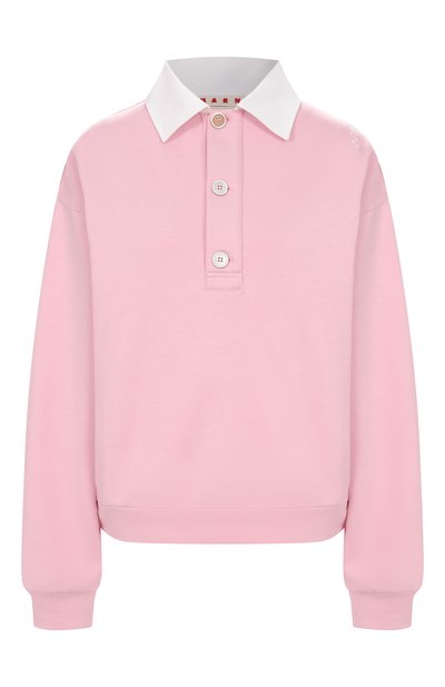 Женское хлопковое поло MARNI, арт. FUMU0145S0/UTC275