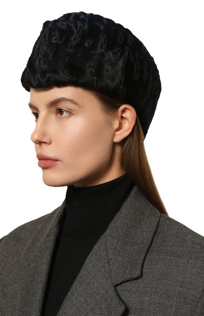 Пилотка джаэнде из каракульчи FURLAND, арт. 0240703810118200000, фото 2