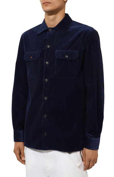 Вельветовая рубашка BRUNELLO CUCINELLI, арт. MY631B2338, фото 3