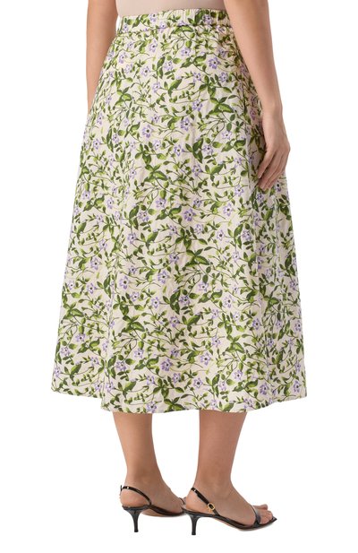 Хлопковая юбка WEEKEND MAX MARA, арт. 0RME, фото 4