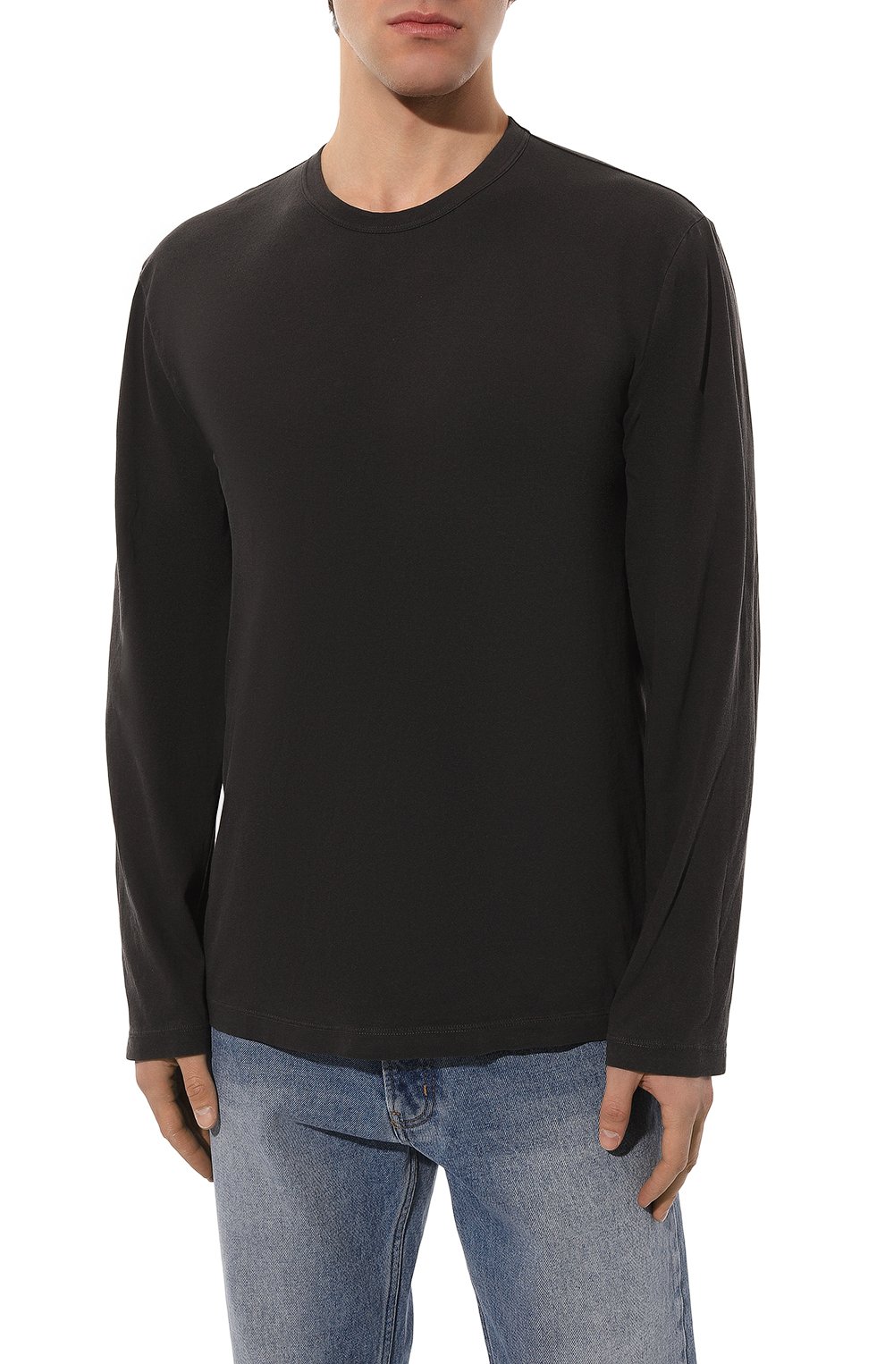 Хлопковый лонгслив JAMES PERSE, арт. MLJ3351/CRP, фото 3