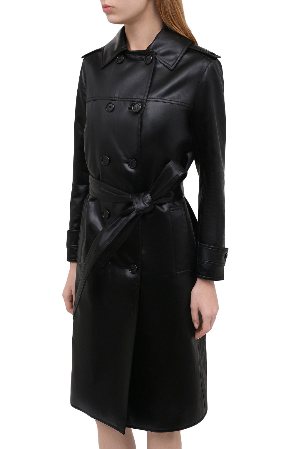 Двубортный плащ SAINT LAURENT, арт. 634651/Y7B15, фото 3