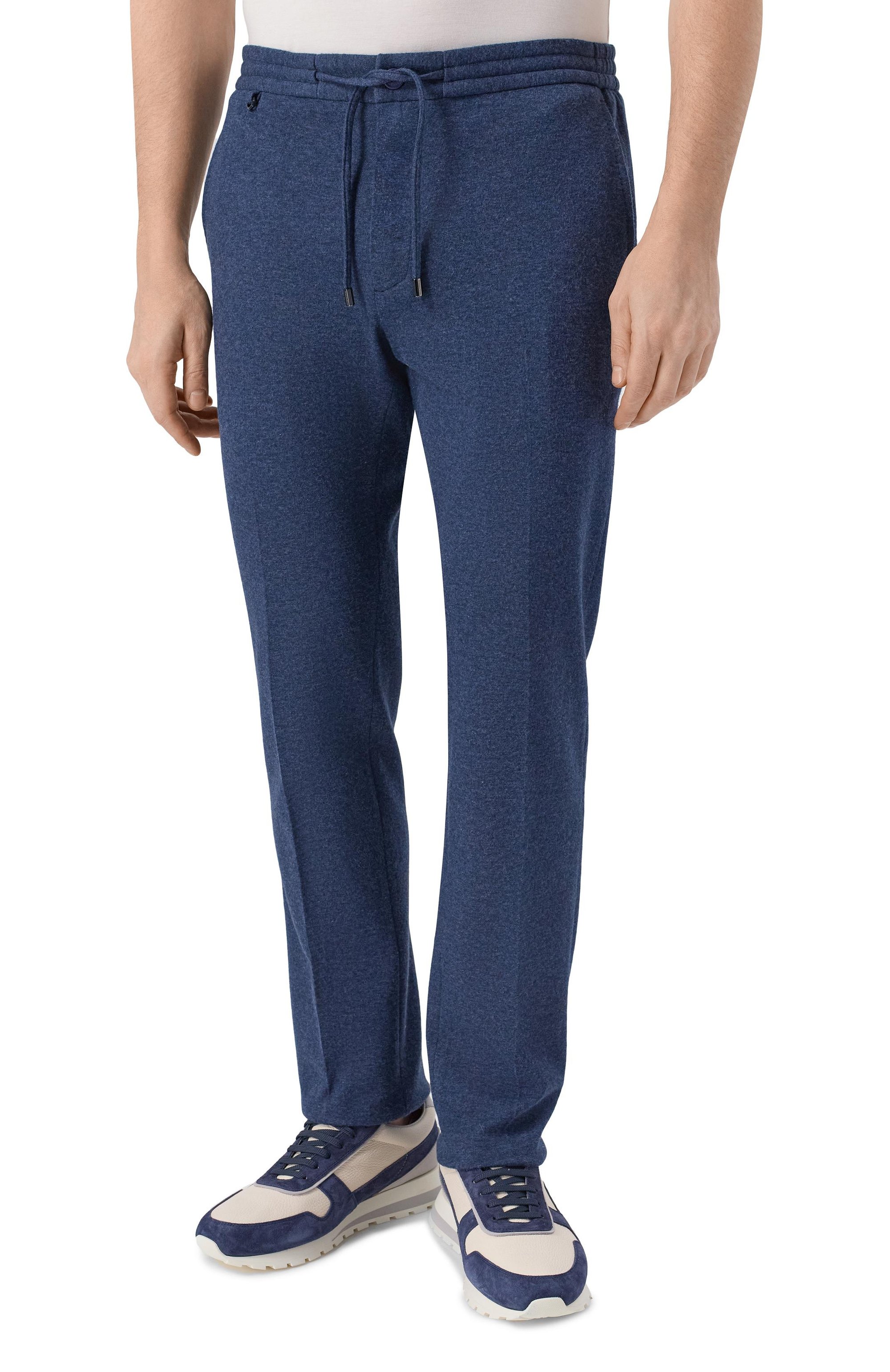 Брюки из хлопка и кашемира STEFANO RICCI, арт. M1T5300174/TE3001_002, фото 3