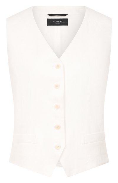 Женский льняной жилет WEEKEND MAX MARA, арт. WKDPACE