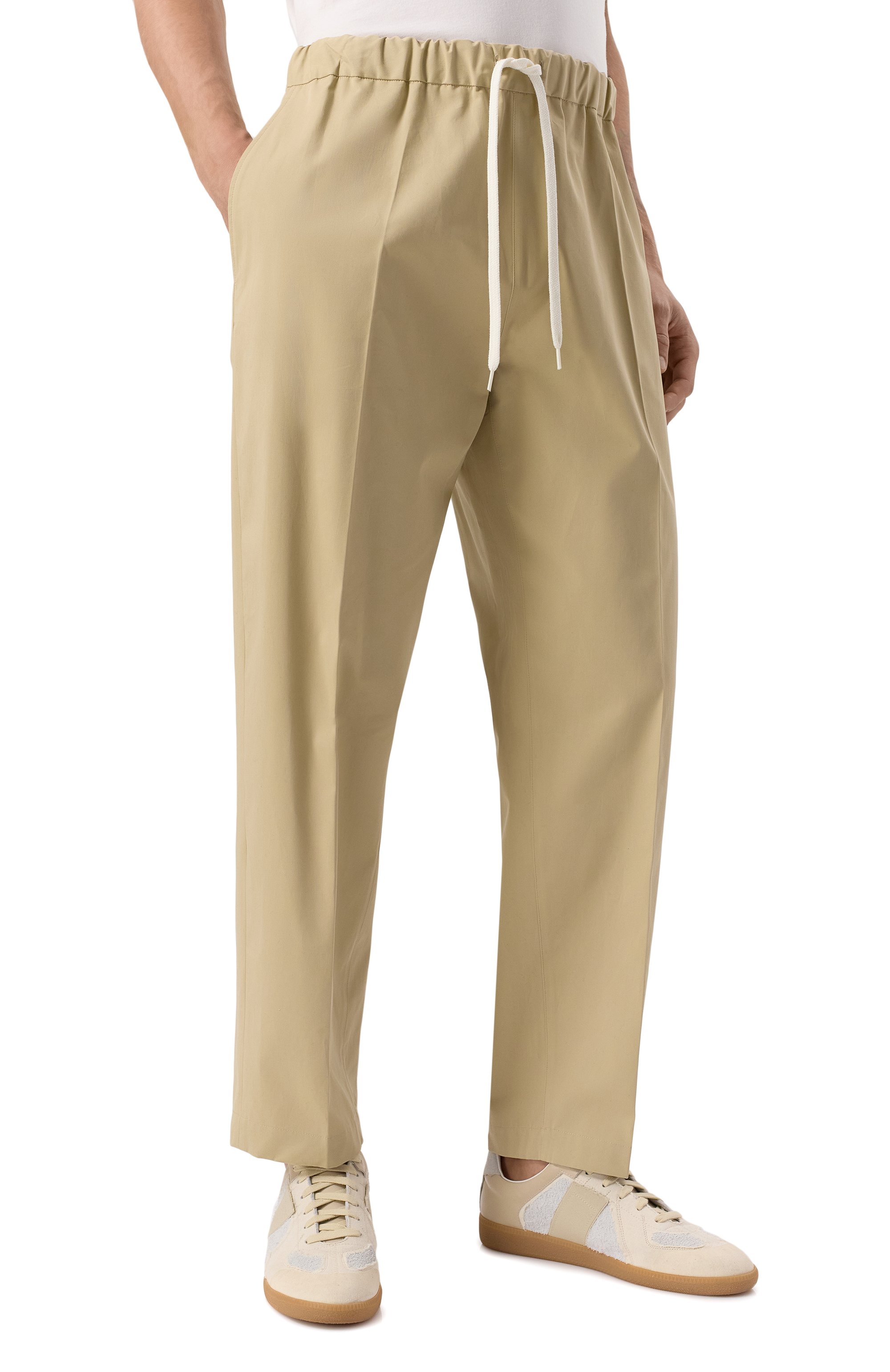 Хлопковые брюки MM6, арт. SH0KA0028/M35148, фото 3