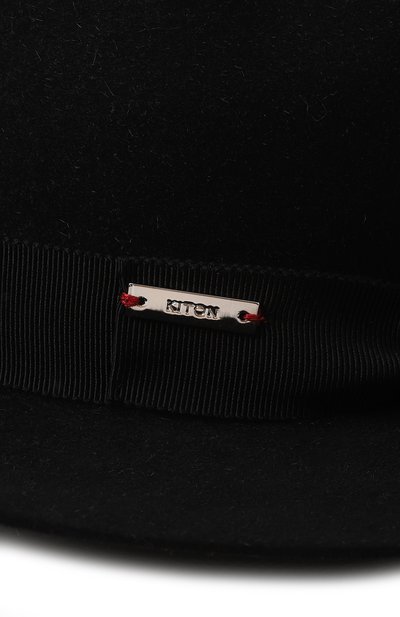 Шерстяная шляпа KITON, арт. D56748K0528F07, фото 4