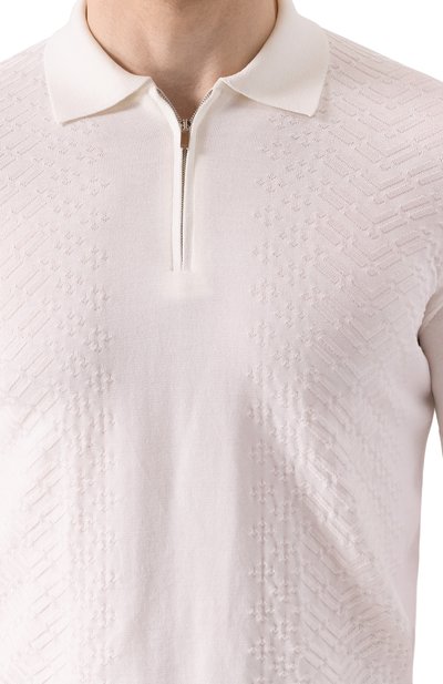 Поло из шелка и хлопка ZILLI, арт. KZP002M0145VSHC00, фото 5