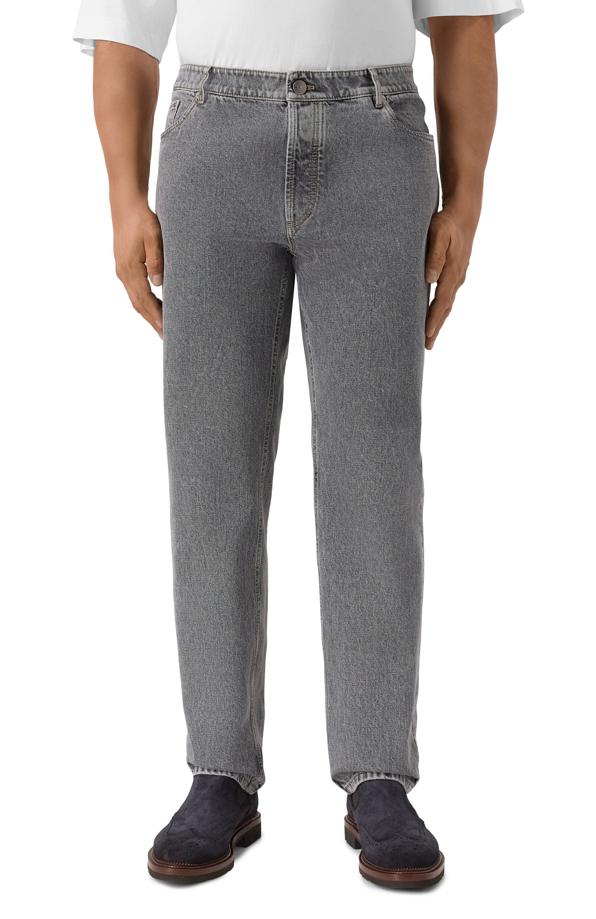 Джинсы traditional fit BRUNELLO CUCINELLI, арт. M234PB3210, фото 3