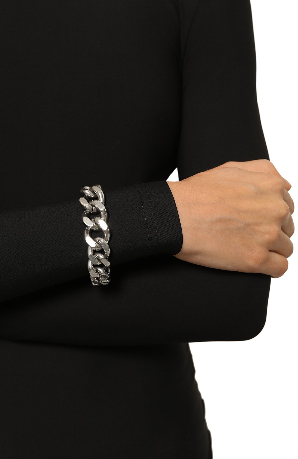 Браслет JIL SANDER серебряного цвета по цене 81800 руб., арт. J11UY0085 P6959, фото 2 Браслет JIL SANDER, арт. J11UY0085 P6959, фото 2