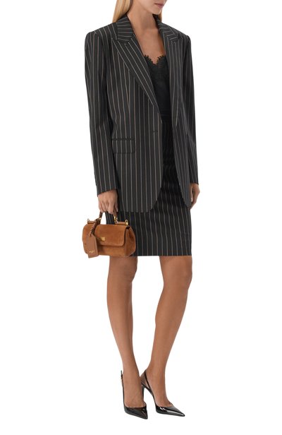 Сумка my sicily mini DOLCE & GABBANA светло-коричневого цвета по цене 170500 руб., арт. BB7864/B0903, фото 3 Сумка my sicily mini DOLCE & GABBANA, арт. BB7864/B0903, фото 3