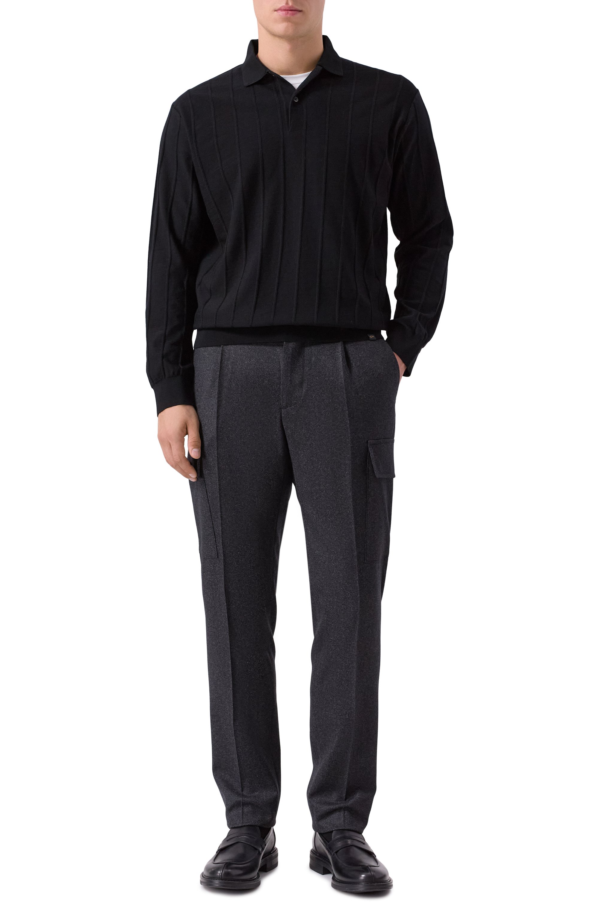 Шерстяное поло PAUL&SHARK, арт. 15311144, фото 2