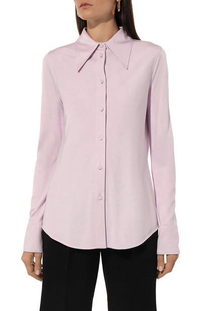 Рубашка из вискозы JIL SANDER, арт. J01DL0128/J20217, фото 3