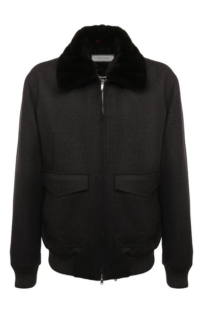 Мужской утепленный бомбер CORTIGIANI, арт. 1AG610