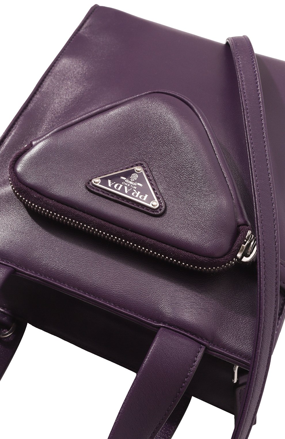 Сумка-тоут triangle PRADA, арт. 1BG418-2DX8-F0030-MTO, фото 3