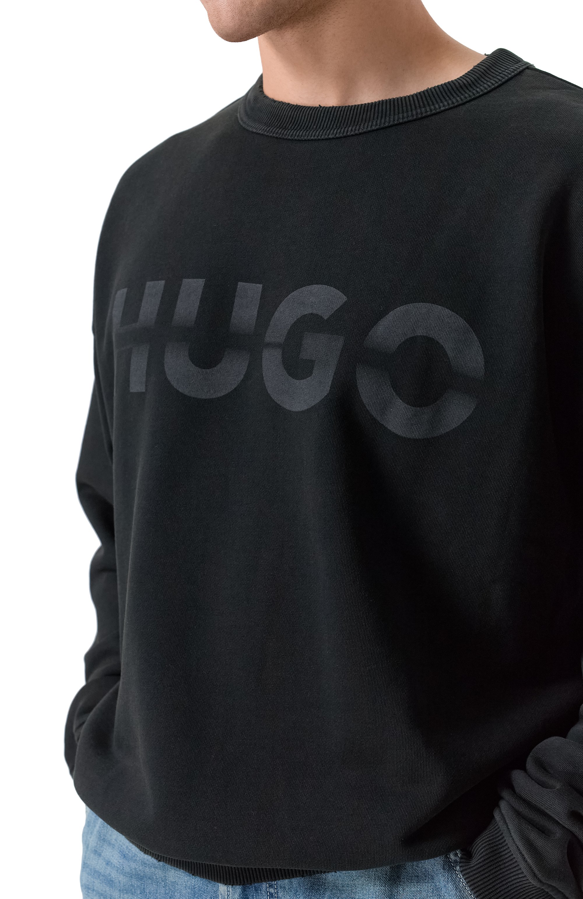 Хлопковый свитшот HUGO BLUE, арт. 50548342, фото 5