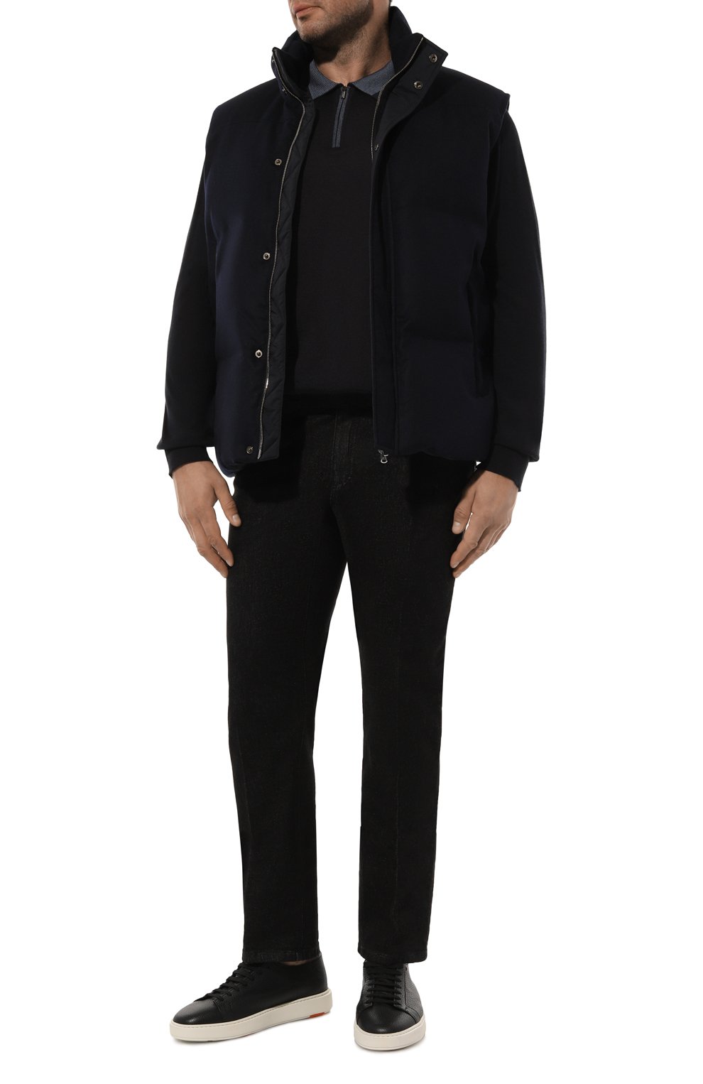 Поло из кашемира и шелка ZILLI, арт. KZP001M0330VBJS00/62, фото 2