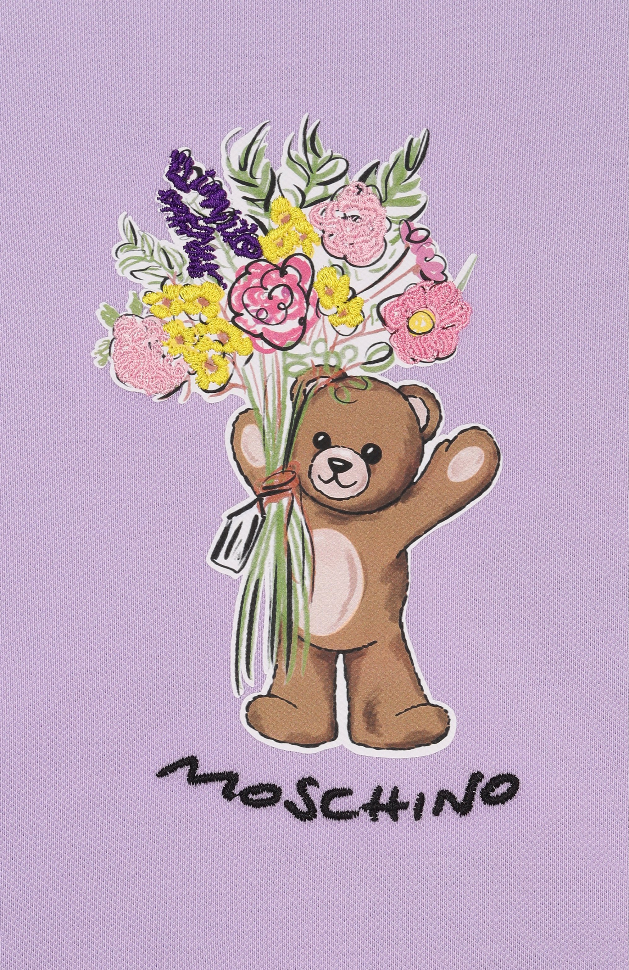 Хлопковое платье MOSCHINO, арт. HDV0HQ/LFA06, фото 3