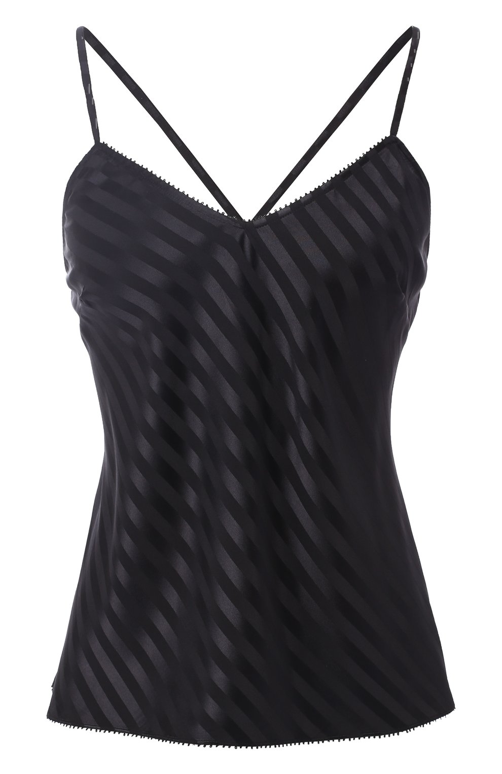 Шелковый топ на бретельках MORGAN LANE, арт. 18N264MS N0IR, фото 1