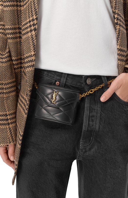 Поясная сумка June Saint Laurent 829055/1EL0W Чёрный  829055/1EL0W Фото 2