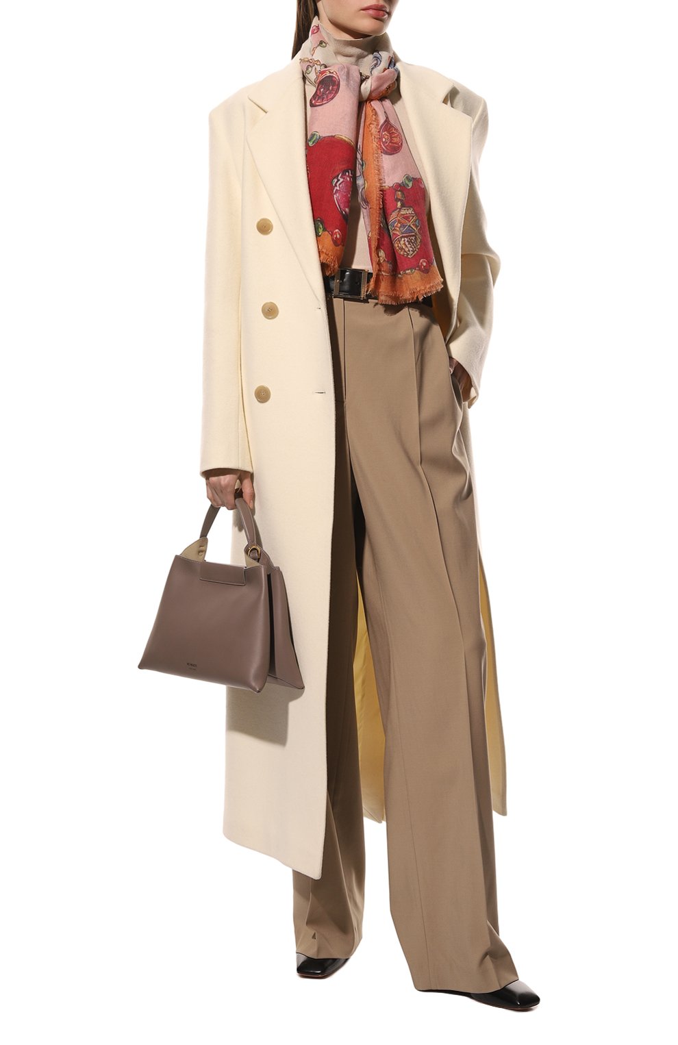 Кашемировый платок новогодний GOURJI, арт. T23XMST8RPK, фото 2