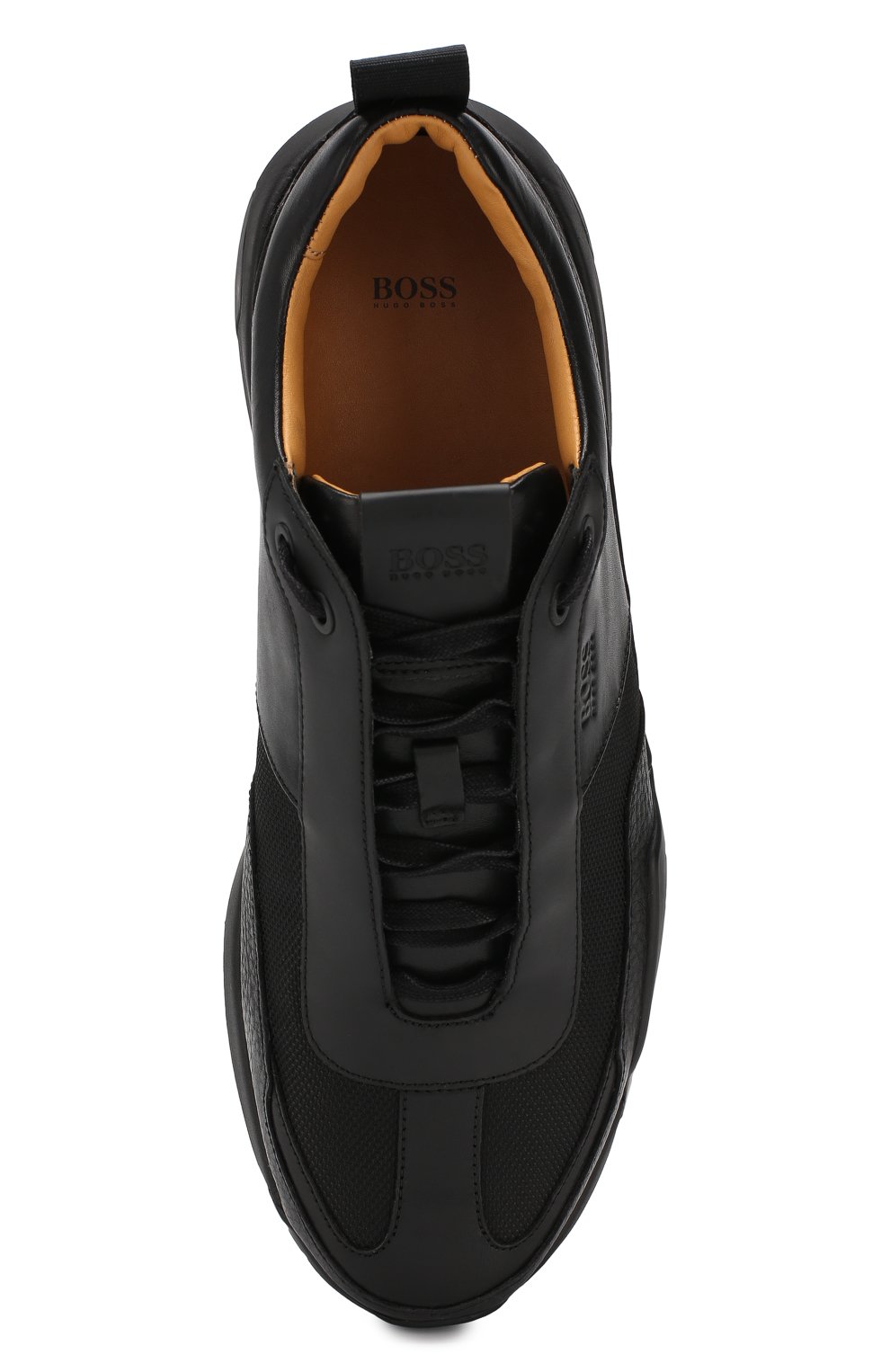 Кожаные кроссовки BOSS, арт. 50407528, фото 5