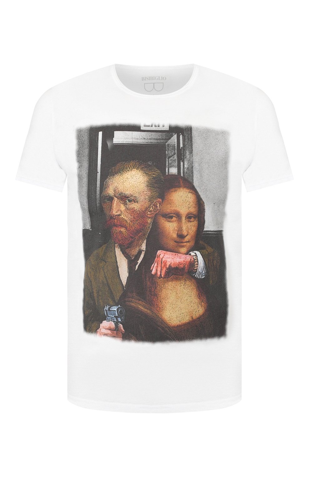 Хлопковая футболка BISIBIGLIO, арт. LU ARTE TERR0RISTA, фото 1